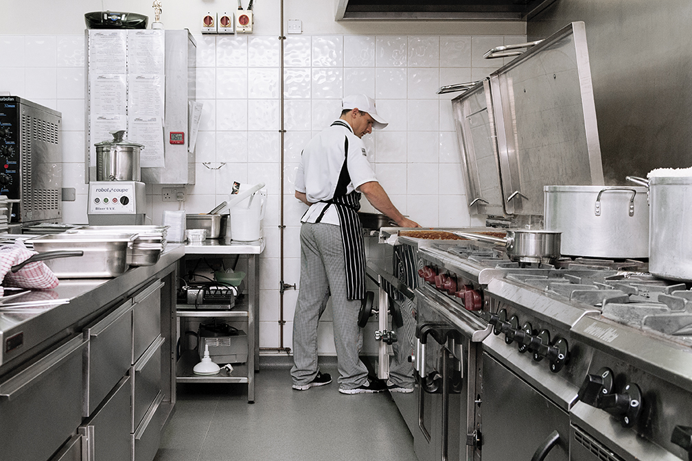 Food prepared at our kitchens